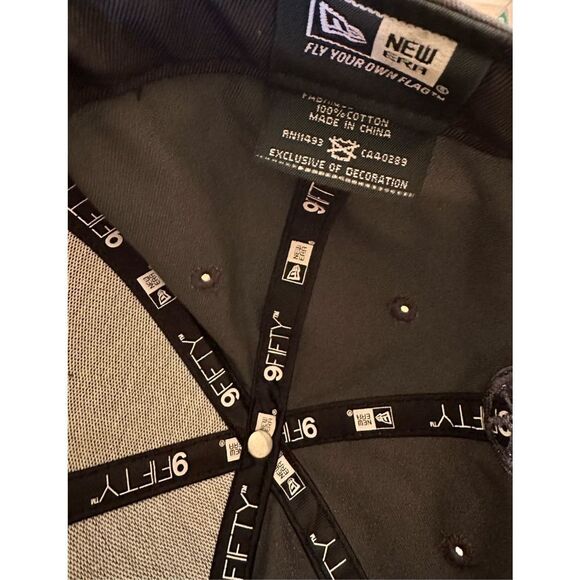 New Era Bay Area Yamaha North Bend OR Snap Back Gray Hat One size - Picture 8 of 9